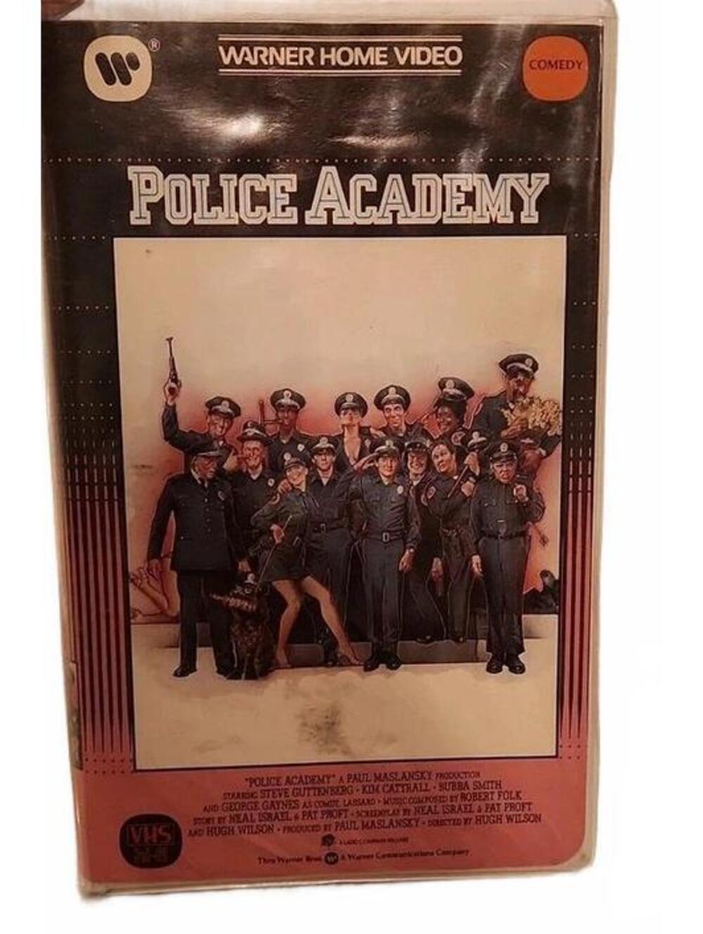 Vintage Rare VHS 1984 Police Academy Clamshell Comedy Warner Home Video 80s